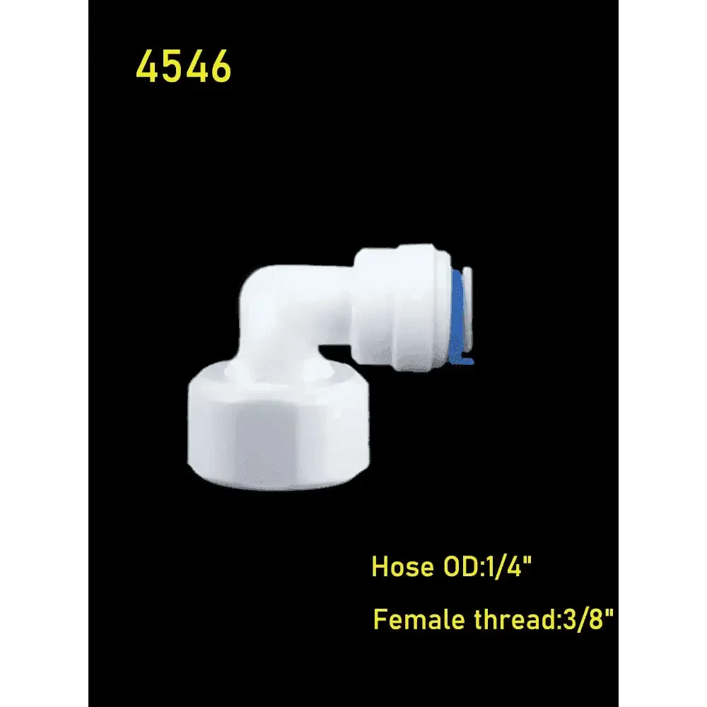 Plastic RO Water Elbow Connector Elbow Connecto by Dropshee