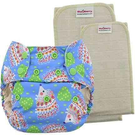 One Size Pocket Diapers - INSERTS NOT INCLUDED One Size Pocket Diapers by Blueberry & Me
