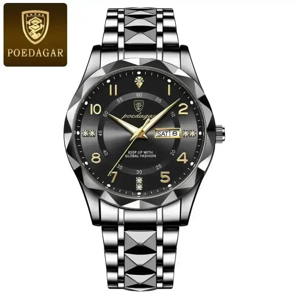 Poedagar Luxury Man Wristwatch men&