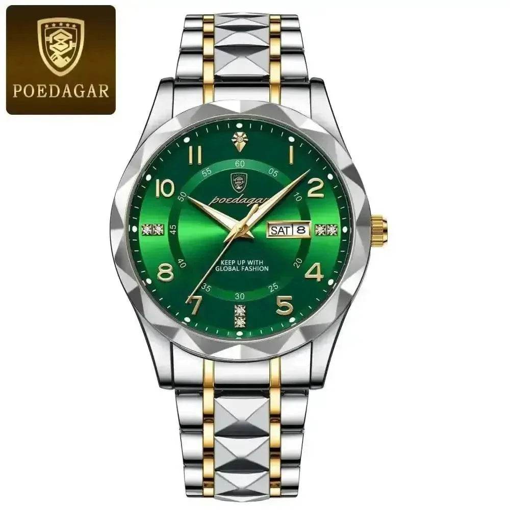 Poedagar Luxury Man Wristwatch men&