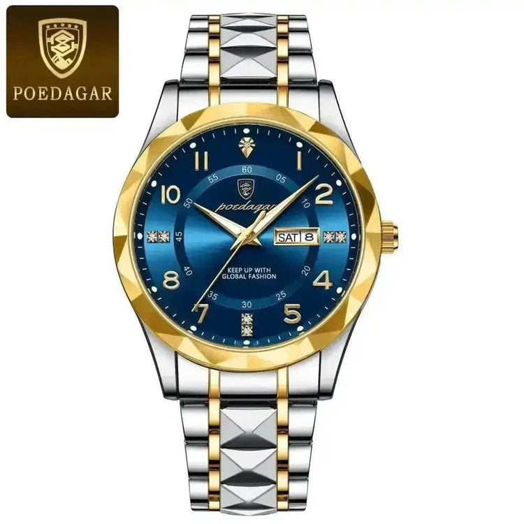 Poedagar Luxury Man Wristwatch men&