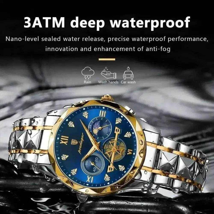 Poedagar Luxury Man Wristwatch men&