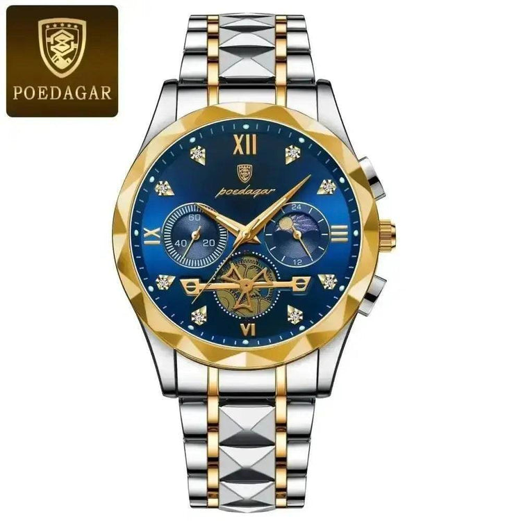 Poedagar Luxury Man Wristwatch men&
