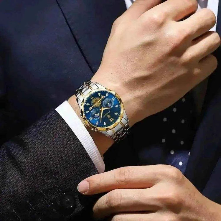Poedagar Luxury Man Wristwatch men&