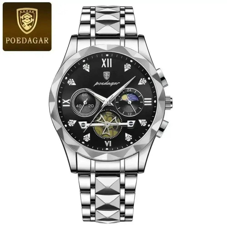 Poedagar Luxury Man Wristwatch men&