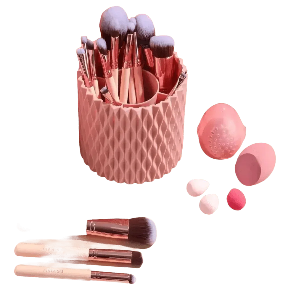 Portable LED Mirror Travel Makeup Box Makeup by DSERS