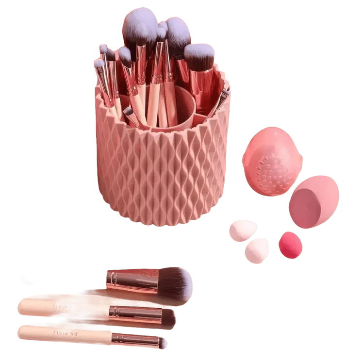 Portable LED Mirror Travel Makeup Box Makeup by DSERS