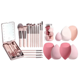 Portable LED Mirror Travel Makeup Box Makeup by DSERS