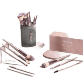 Portable LED Mirror Travel Makeup Box Makeup by DSERS