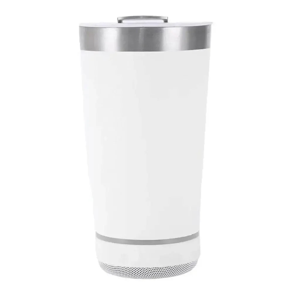 Portable Stainless Steel Insulated Cup Wireless BT Speaker Iced Coffee Cup Stereo Subwoofer Sound Box Gifts for Women and Men Music Mug by Dropshee