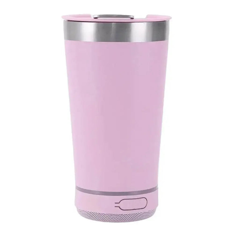 Portable Stainless Steel Insulated Cup Wireless BT Speaker Iced Coffee Cup Stereo Subwoofer Sound Box Gifts for Women and Men Music Mug by Dropshee
