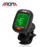 Professional Clip-On 360 Degree Acoustic Guitar Tuner LCD Screen Electric Digital Tuner For Acoustic Guitar Ukulele Accessories Guitar Supplies by Dropshee