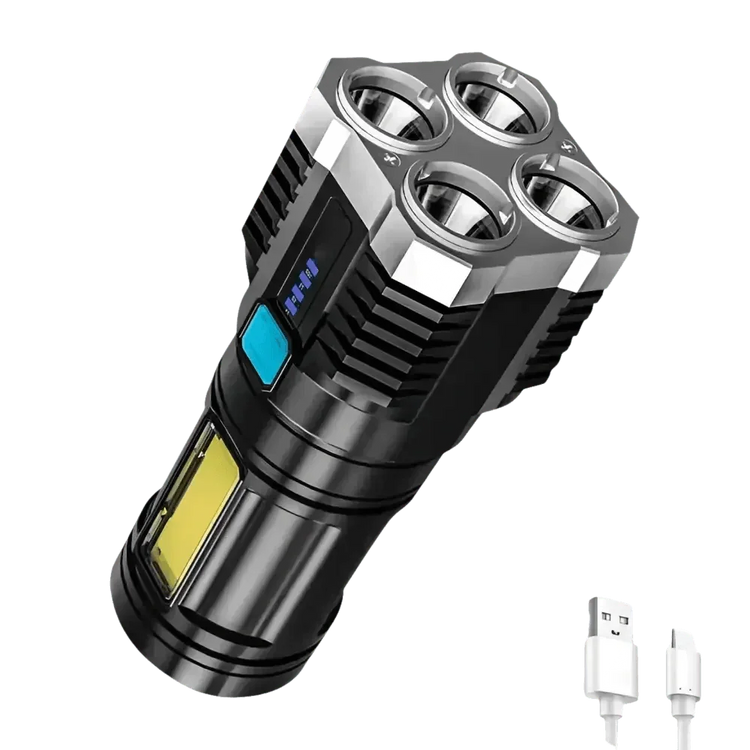 Quad Light Handheld Ultimate Lighting Solution flashlight by Nanahi Store