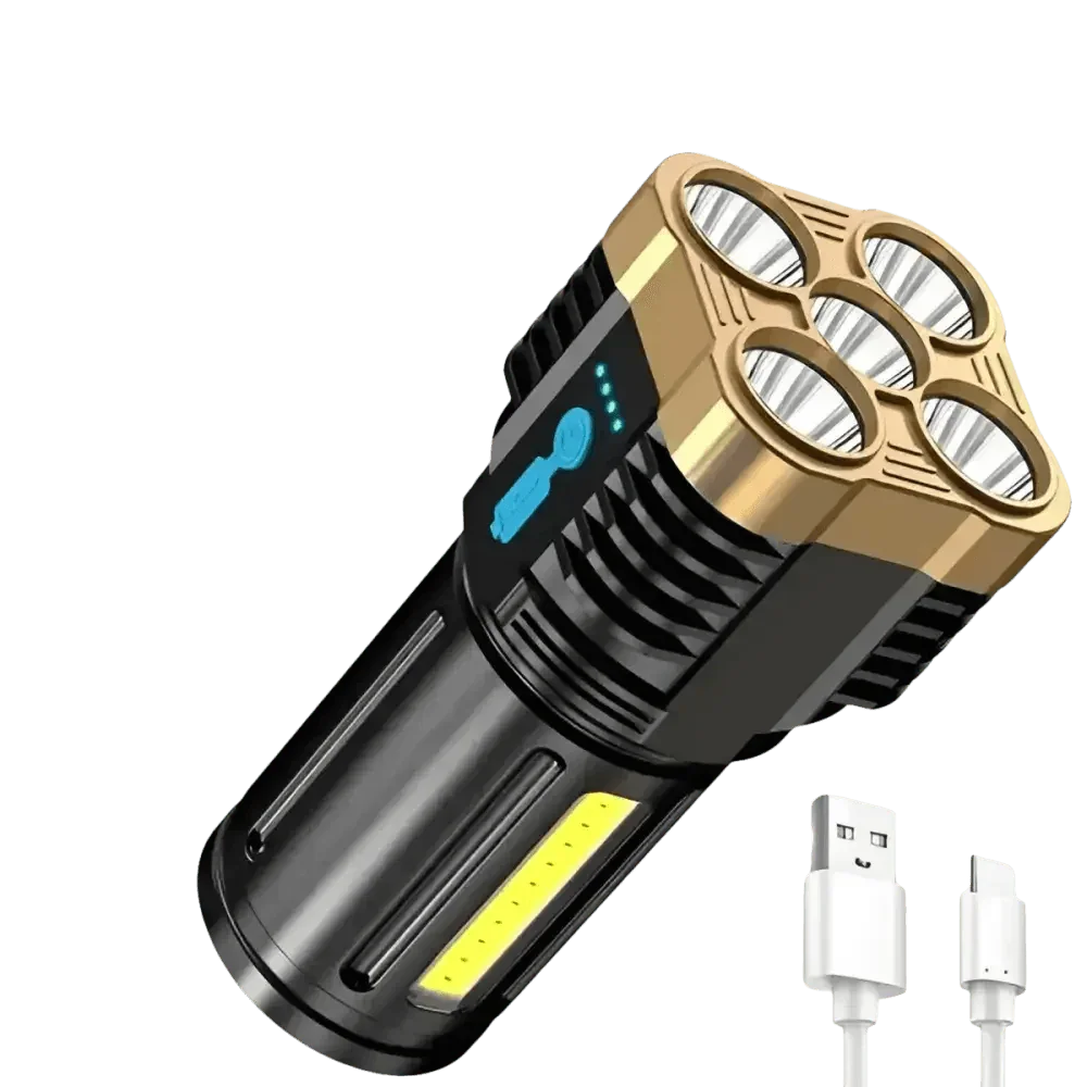 Quad Light Handheld Ultimate Lighting Solution flashlight by Nanahi Store