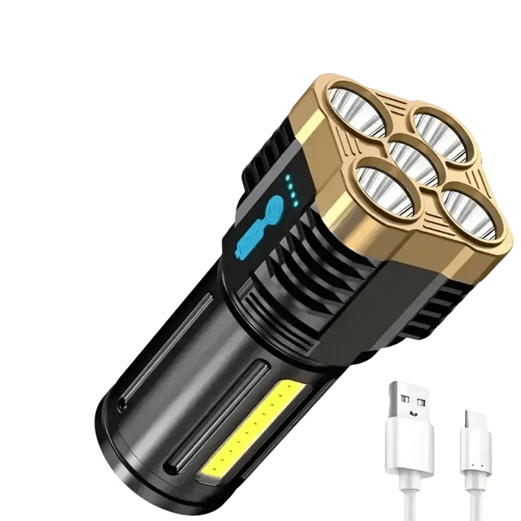 Quad Light Handheld Ultimate Lighting Solution flashlight by Nanahi Store