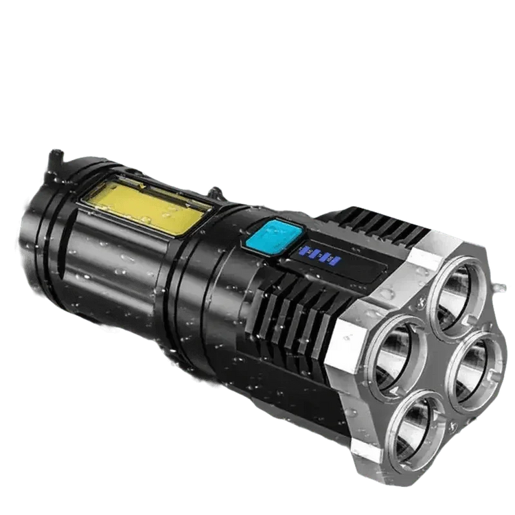Quad Light Handheld Ultimate Lighting Solution flashlight by Nanahi Store
