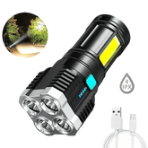 Quad Light Handheld Ultimate Lighting Solution flashlight by Nanahi Store