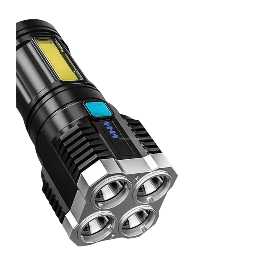 Quad Light Handheld Ultimate Lighting Solution flashlight by Nanahi Store
