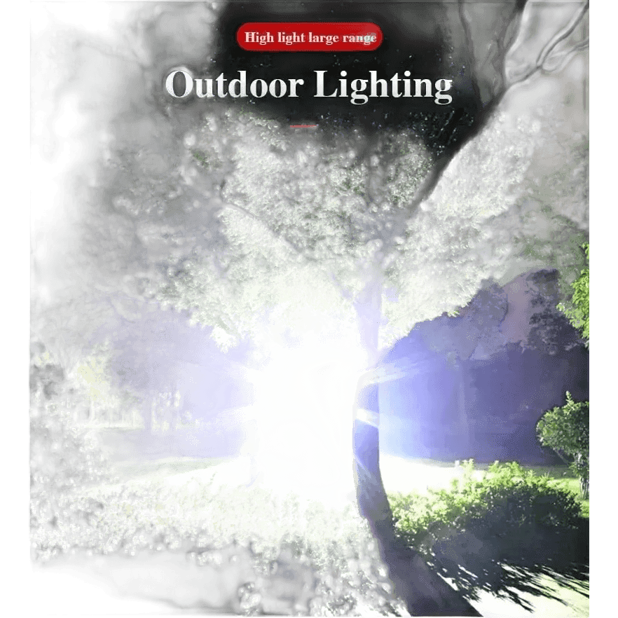 Quad Light Handheld Ultimate Lighting Solution flashlight by Nanahi Store