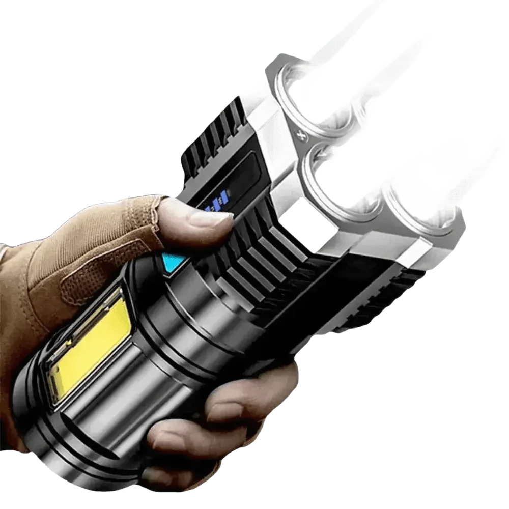 Quad Light Handheld Ultimate Lighting Solution flashlight by Nanahi Store