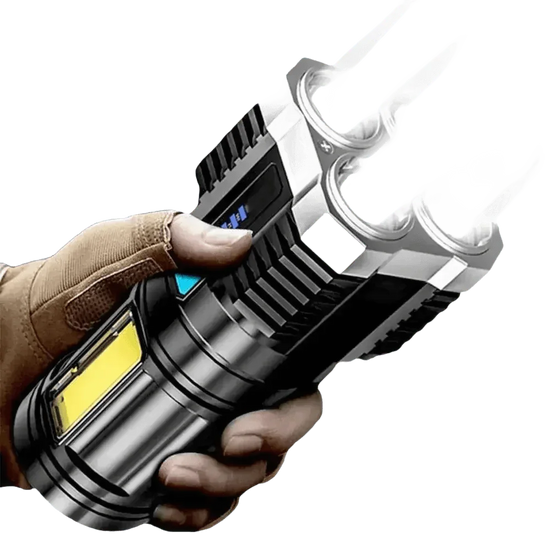 Quad Light Handheld Ultimate Lighting Solution flashlight by Nanahi Store