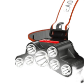Rechargeable Waterproof LED Headlamp 4Modes Adjustable 7LED Headlamp Headlamp by ALIEX