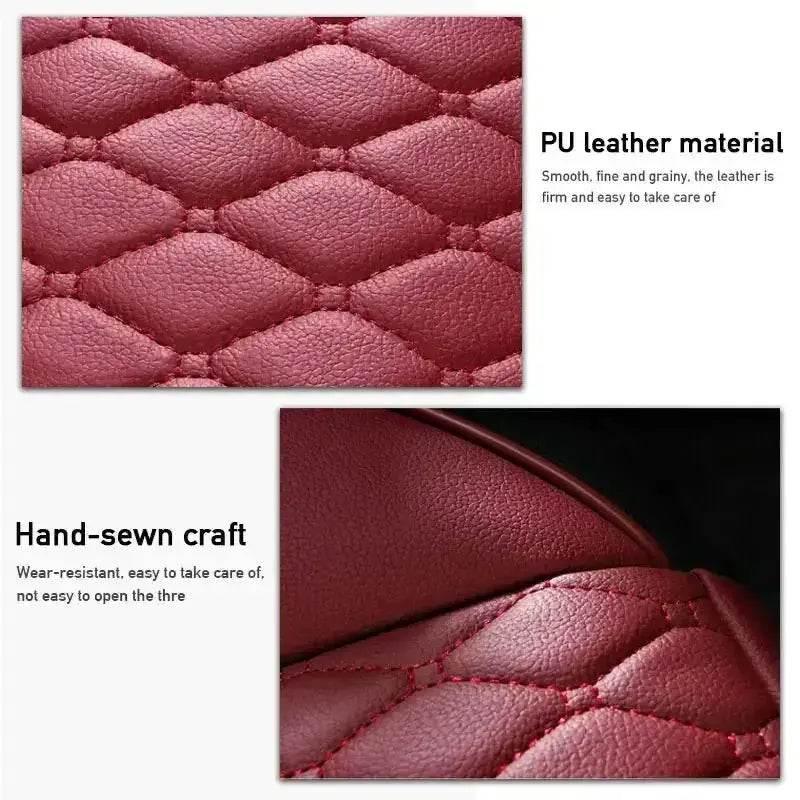 Red and Black Car Seat Cover Set Car seat cover by GiFiFY