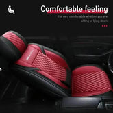 Red and Black Car Seat Cover Set Car seat cover by GiFiFY