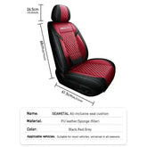 Red and Black Car Seat Cover Set Car seat cover by GiFiFY