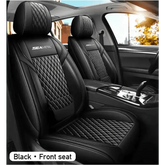 Red and Black Car Seat Cover Set Car seat cover by GiFiFY