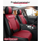 Red and Black Car Seat Cover Set Car seat cover by GiFiFY