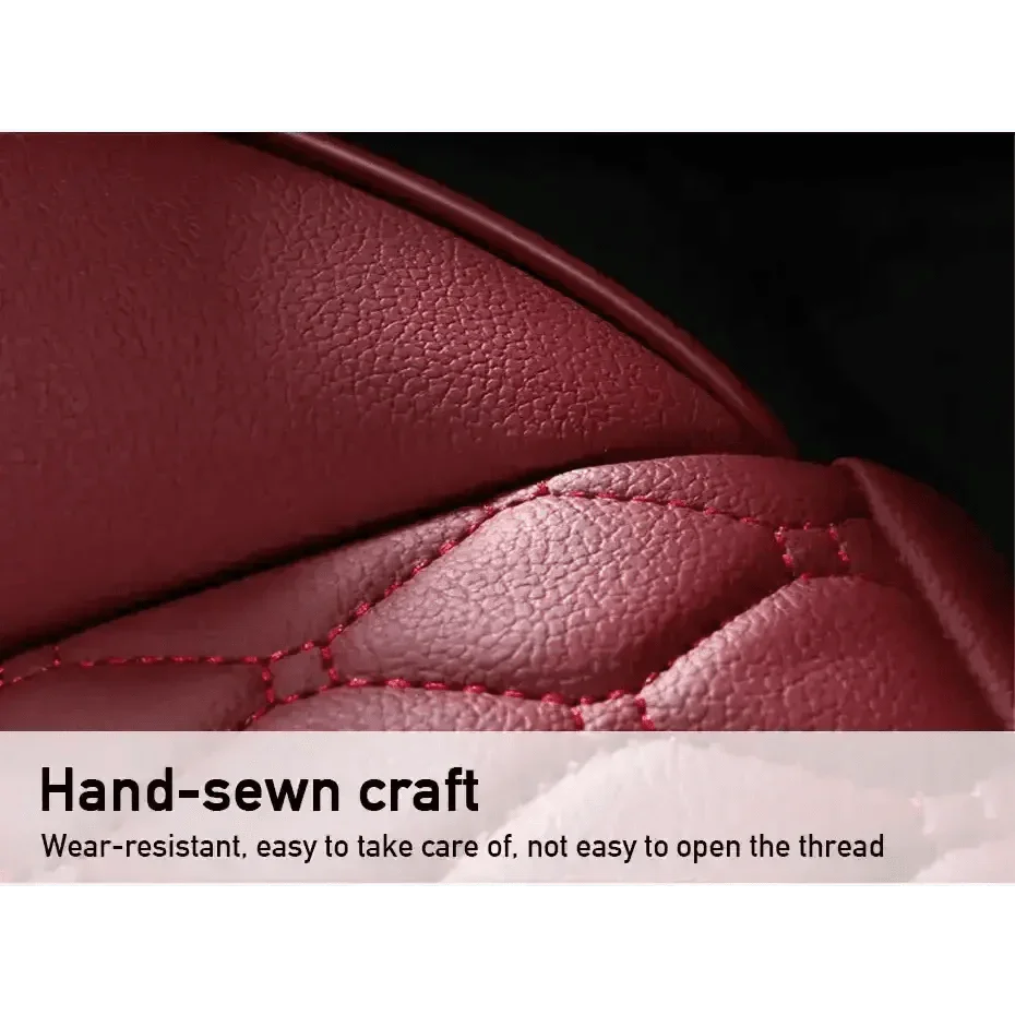 Red and Black Car Seat Cover Set Car seat cover by GiFiFY