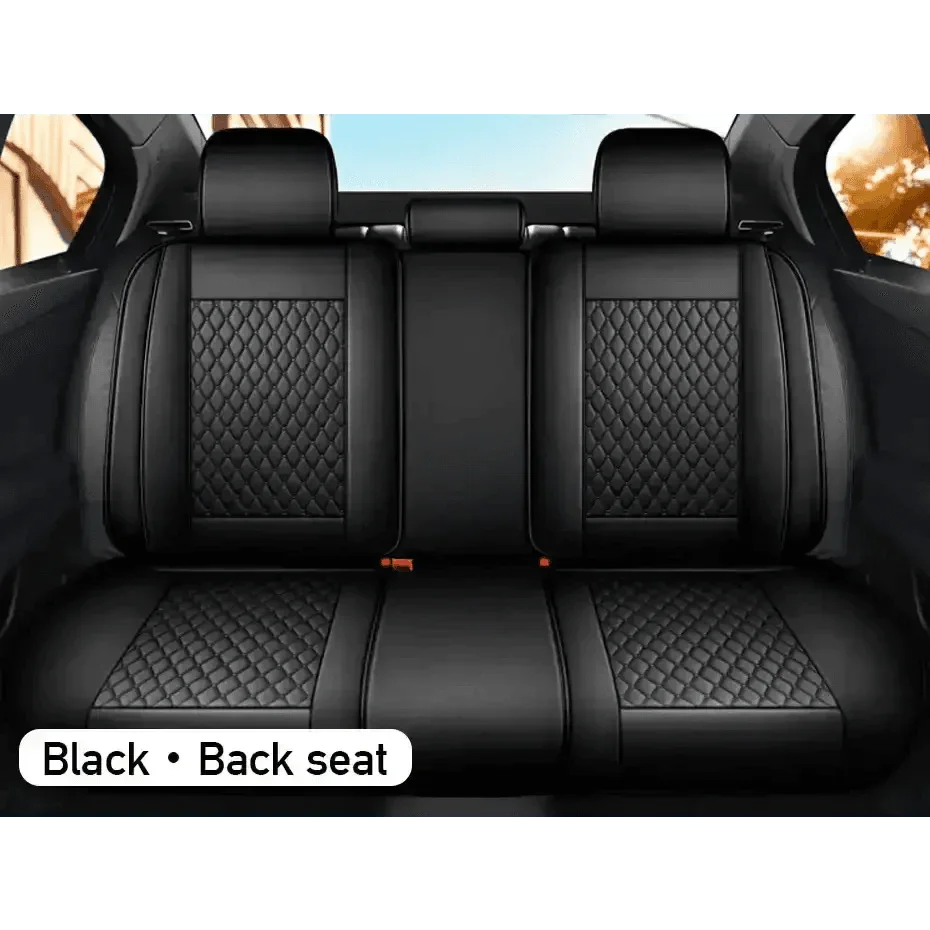 Red and Black Car Seat Cover Set Car seat cover by GiFiFY