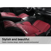 Red and Black Car Seat Cover Set Car seat cover by GiFiFY