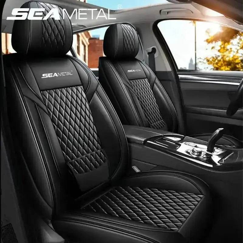 Red and Black Car Seat Cover Set Car seat cover by GiFiFY