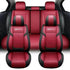 Red and Black Car Seat Cover Set Car seat cover by GiFiFY