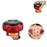 Electric Vacuum Cupping Massager Red Light Heating Electric Vacuum Cupping Massager by MOKARLE Healthy Life Store