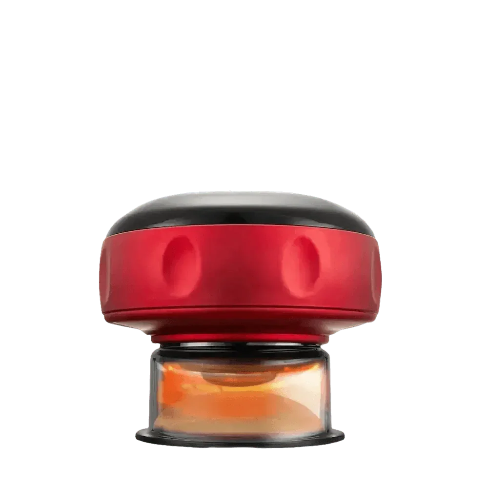 Electric Vacuum Cupping Massager Red Light Heating Electric Vacuum Cupping Massager by MOKARLE Healthy Life Store