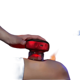 Electric Vacuum Cupping Massager Red Light Heating Electric Vacuum Cupping Massager by MOKARLE Healthy Life Store