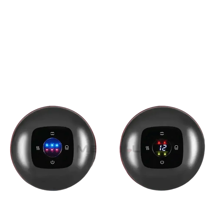 Electric Vacuum Cupping Massager Red Light Heating Electric Vacuum Cupping Massager by MOKARLE Healthy Life Store