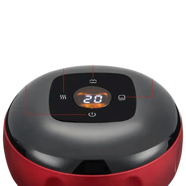 Electric Vacuum Cupping Massager Red Light Heating Electric Vacuum Cupping Massager by MOKARLE Healthy Life Store