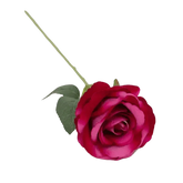 Red Roses in Vase Beautiful Silk Artificial Rose Flowers Roses by Kahaul Official Store