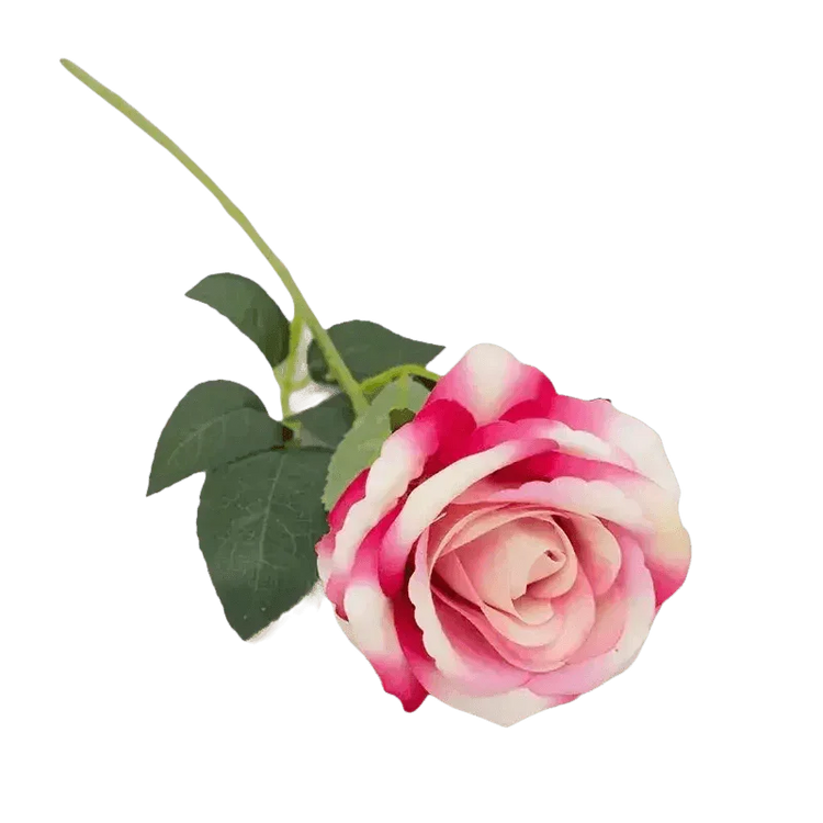 Red Roses in Vase Beautiful Silk Artificial Rose Flowers Roses by Kahaul Official Store