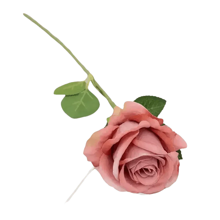 Red Roses in Vase Beautiful Silk Artificial Rose Flowers Roses by Kahaul Official Store