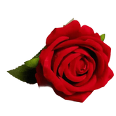 Red Roses in Vase Beautiful Silk Artificial Rose Flowers Roses by Kahaul Official Store