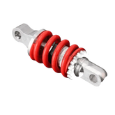 Red Silver Motorcycle Shock Absorber Rear Suspension Shocks by SPZ RACING 2nd Official Store