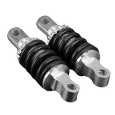 Red Silver Motorcycle Shock Absorber Rear Suspension Shocks by SPZ RACING 2nd Official Store