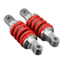 Red Silver Motorcycle Shock Absorber Rear Suspension Shocks by SPZ RACING 2nd Official Store