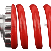 Red Silver Motorcycle Shock Absorber Rear Suspension Shocks by SPZ RACING 2nd Official Store