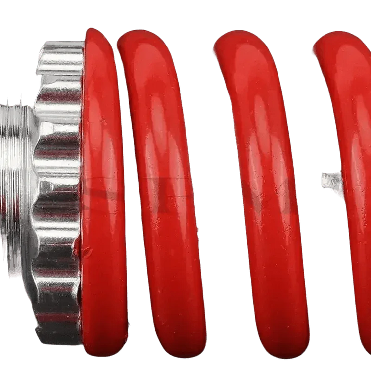 Red Silver Motorcycle Shock Absorber Rear Suspension Shocks by SPZ RACING 2nd Official Store